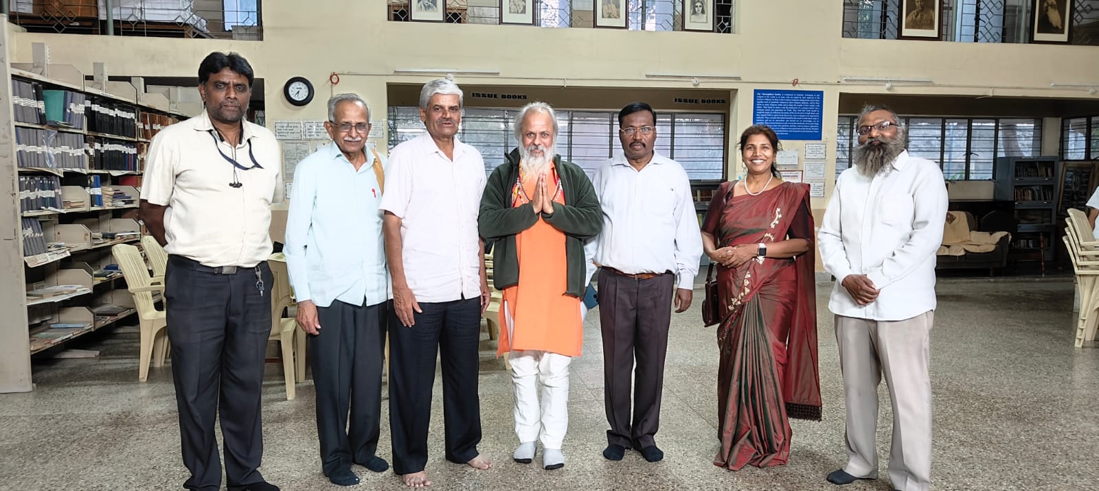 Glimps of UB-UM-UD Meet in the Theosophical Society in Bangalore